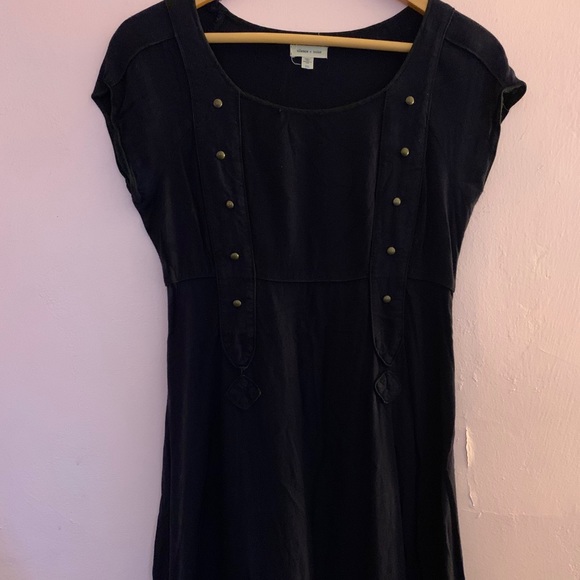 silence + noise Dresses & Skirts - Urban Outfitters Navy Blue Dress